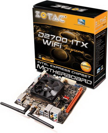 ZOTAC D2700-ITX WiFi Supreme Platform